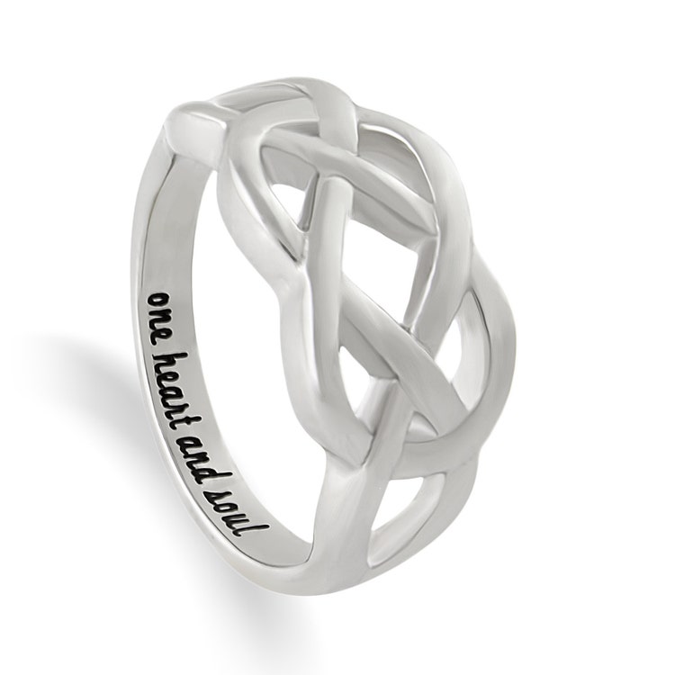 Infinity Ring Promise Ring Infinity Symbol Ring One Heart by Tzaro