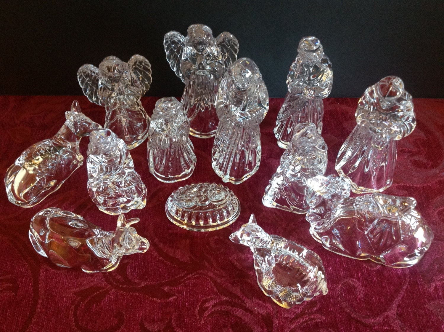 Vintage Princess House 13 Piece Crystal Nativity Set   Il Fullxfull.529233365 2kwz 