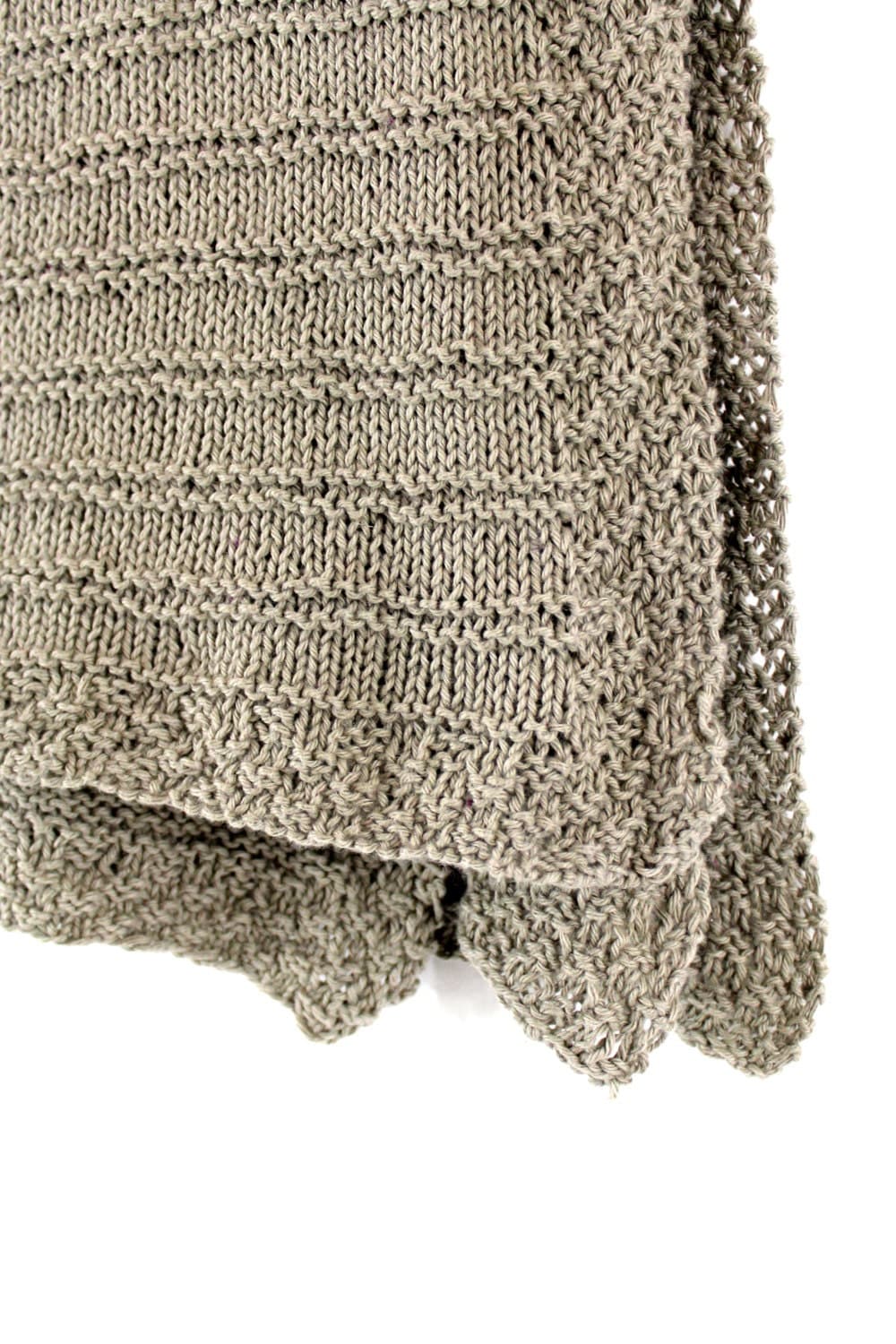 Halcyon Baby Blanket PDF Knitting Pattern Easy Beginner