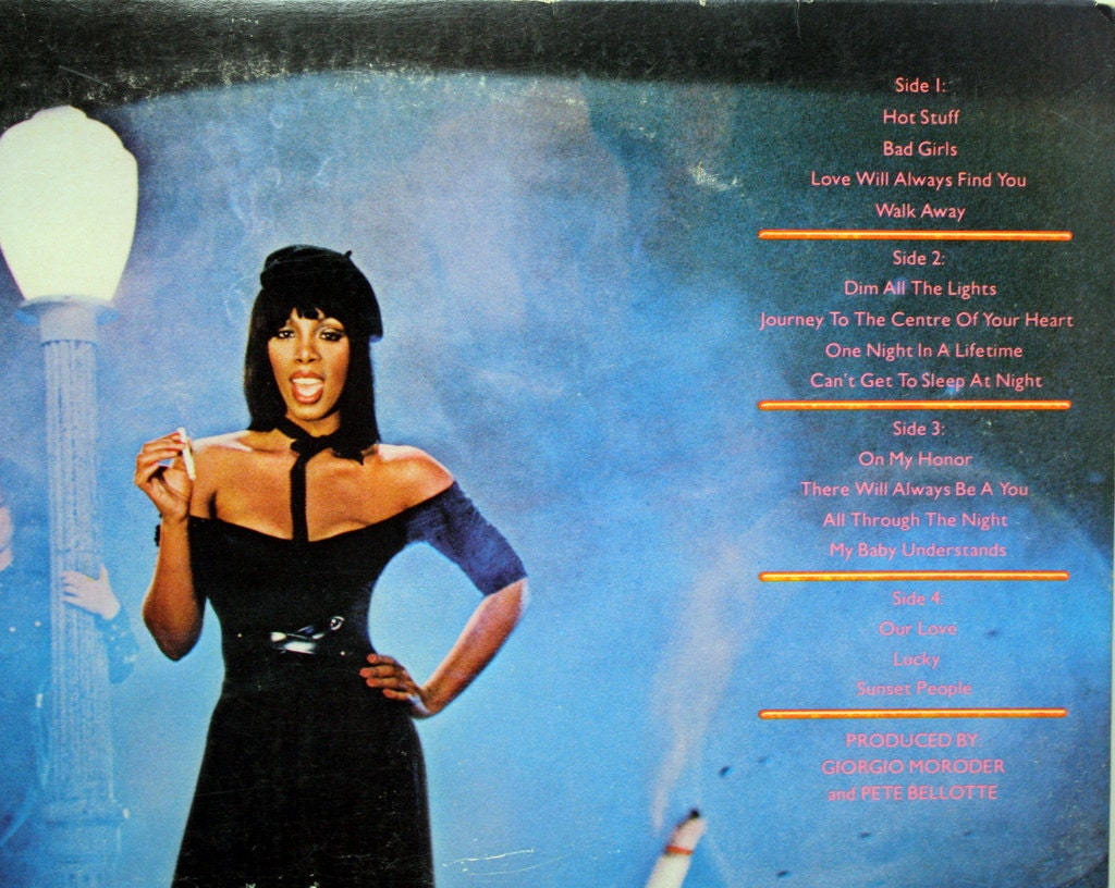 Donna Summer Bad Girls 2 Record Lp Donna By Creeklifetreasures