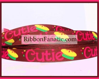 5 yds 5/8" Cutie Pie Grosgrain Ribbon