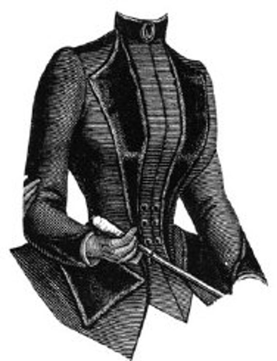 AG1016 - 1887 Cloth Jacket with Velvet Lapels Sewing Pattern by Ageless Patterns by patternsoftime steampunk buy now online AG1016 - 1887 Cloth Jacket with Velvet Lapels Sewing Pattern by Ageless Patterns by patternsoftime steampunk buy now online