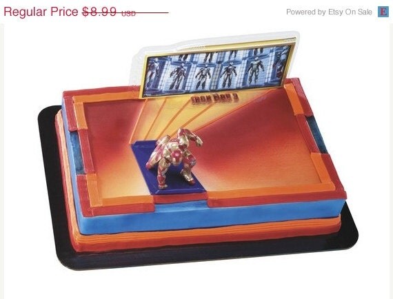 SUMMER SALE Iron Man 3 Cake Kit Il_570xn