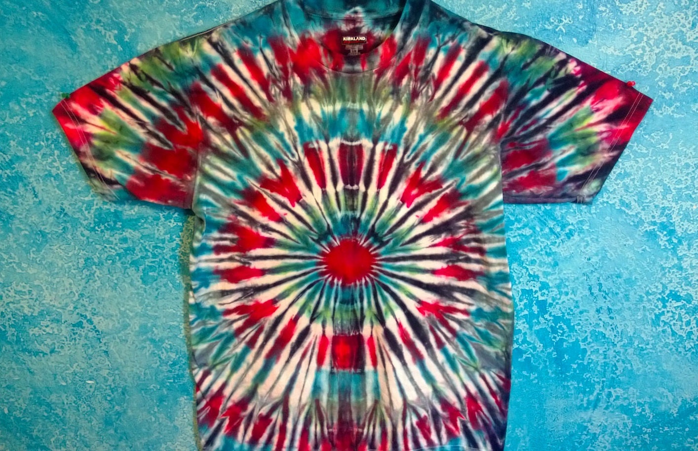 tie dye shirt bullseye