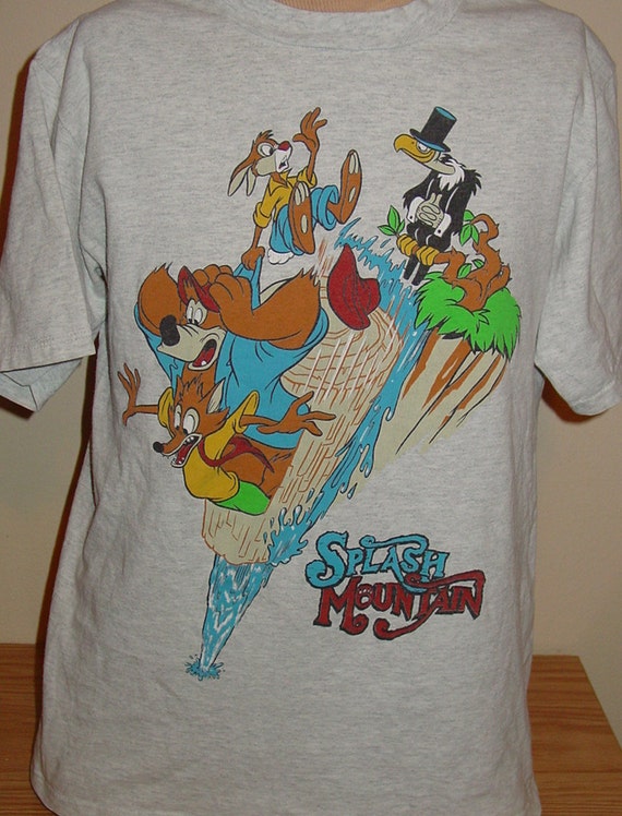 vintage Disneyland Splash Mountain t shirt MEDIUM