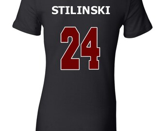 T-Shirt Maglietta J1604 Stilinski 24 Beacon Hills Lacrosse Est