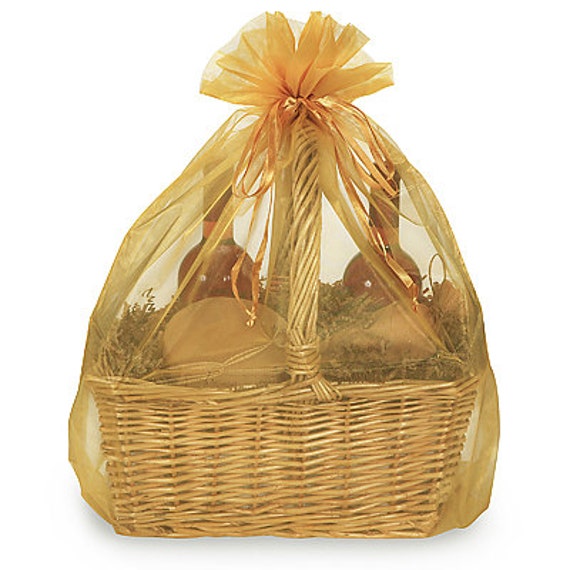 organza gift basket bags