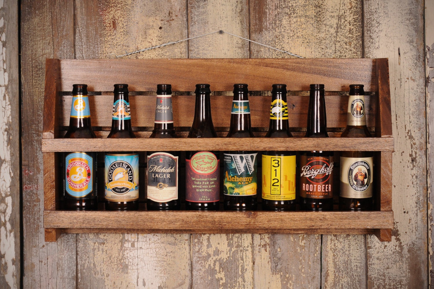 Craft Beer Collector's Shelf Man Cave Beer Shelf