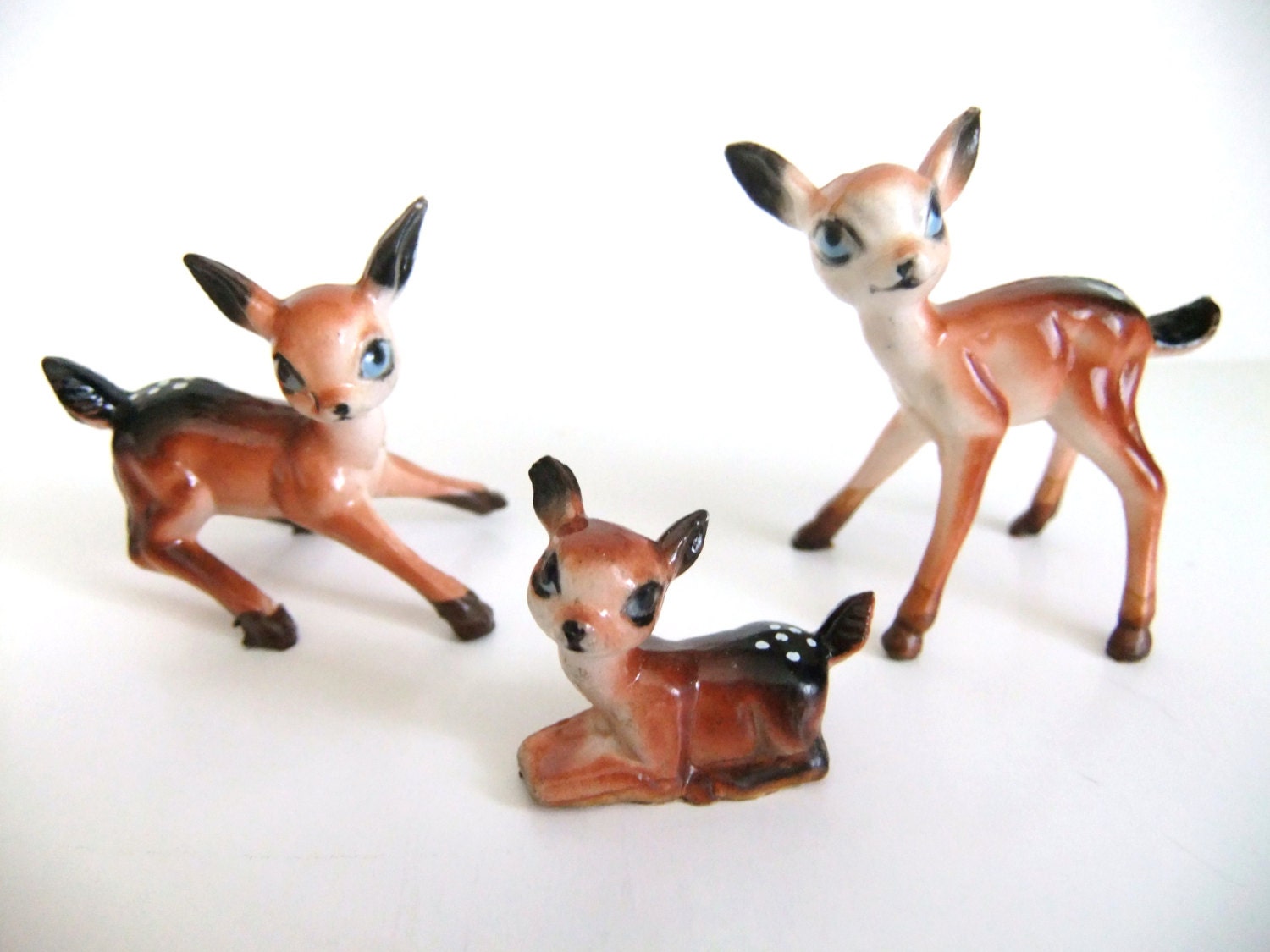 plastic deer figurine