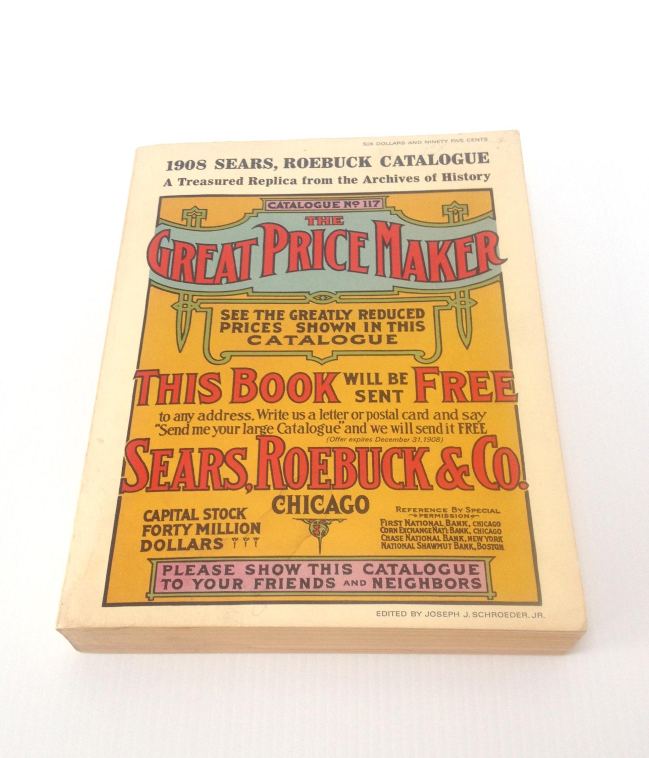 Vintage Reproduction 1908 Sears Catalog Sears Roebuck and