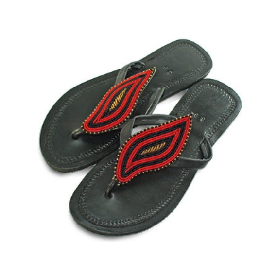 Maasai Beaded Sandals