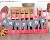 ON SALE Black Chalkboard Banner Pennant Garland Bunting Photo Prop Holiday Party reusable chalkboard banner Baby Il_170x135