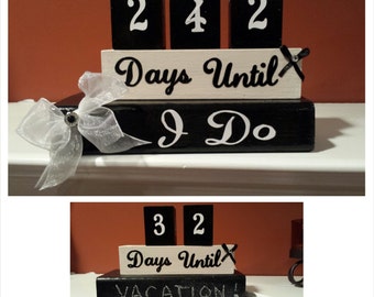Wedding Countdown Blocks