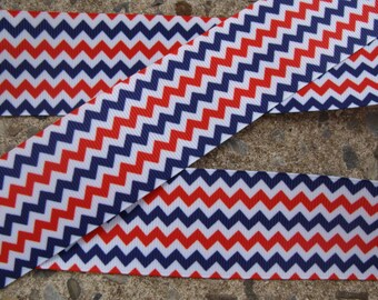 Red and blue chevron | Etsy