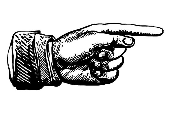 Where does the victorian pointing hand clipart come from? : r/AskHistorians