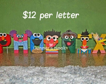 Popular items for character letters on Etsy