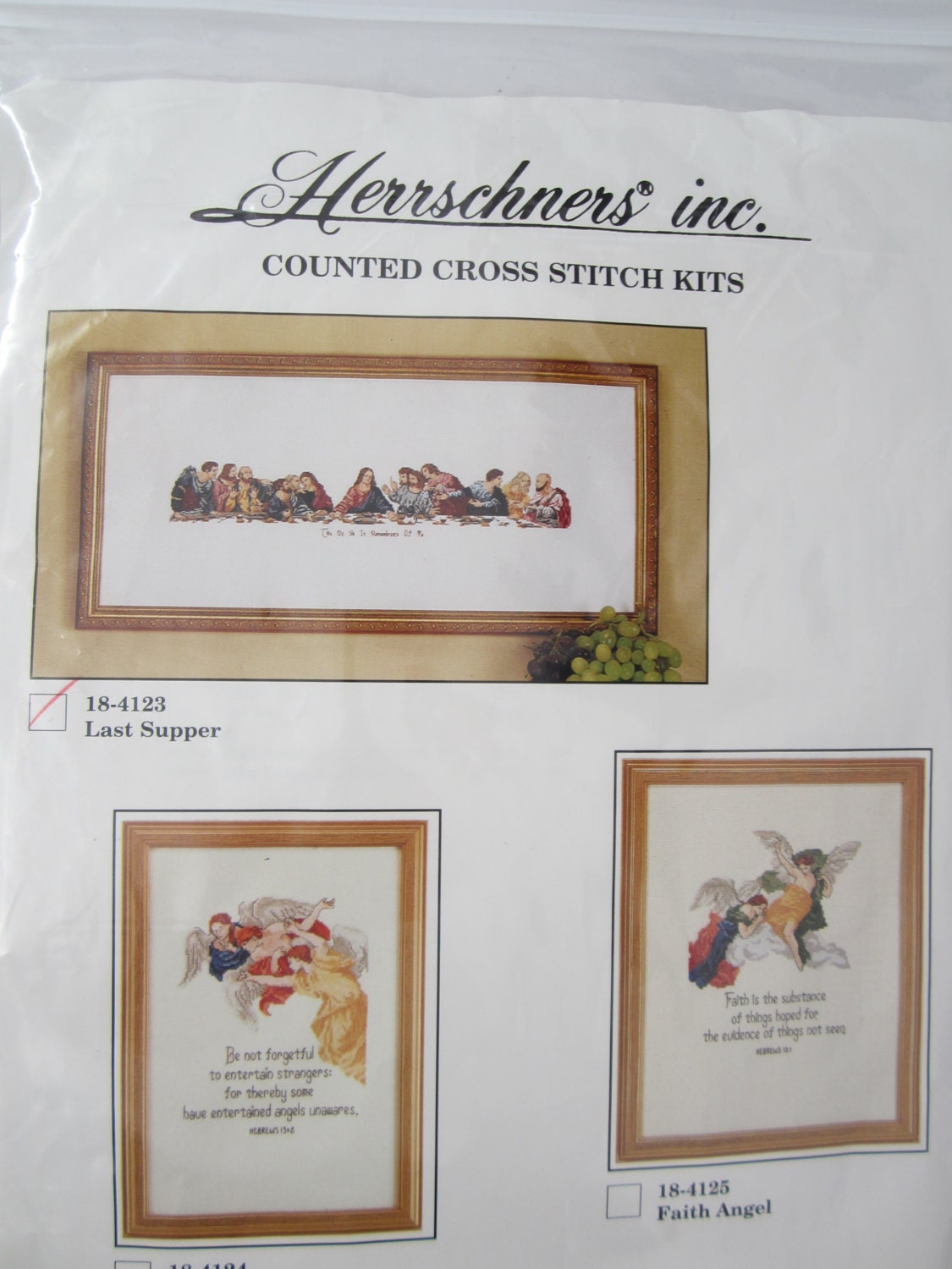 Herrschners The Last Supper Counted Cross Stitch Kit