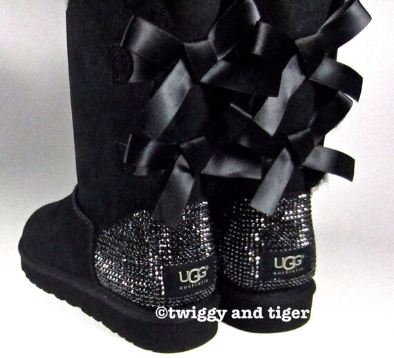 black uggs with diamonds black uggs with diamonds