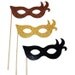 Masquerade Photo Booth Props 3 Piece Photo Booth Prop Set