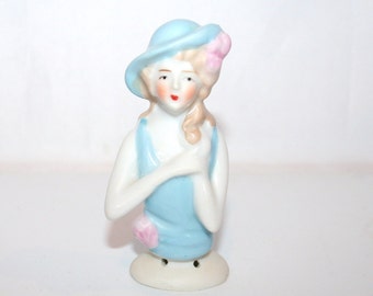 Stunning Large Vintage/Antique Half Pin cushion Doll /MEMsArtShop.