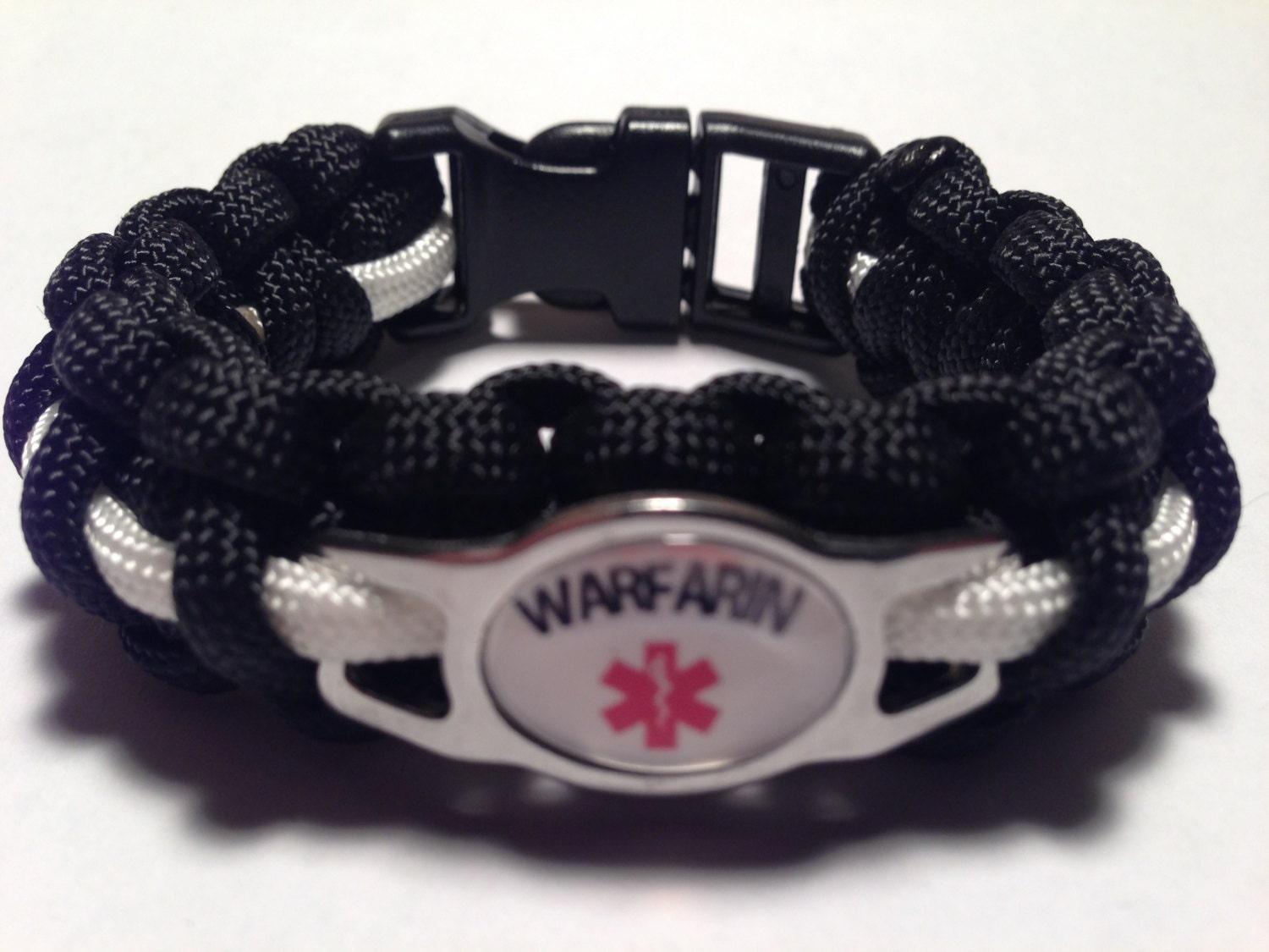 Warfarin Paracord Medical Alert Bracelet