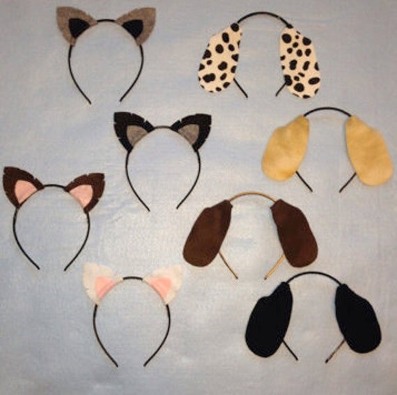 8 quantity Puppy Dog Theme Ears Headband birthday by Partyears