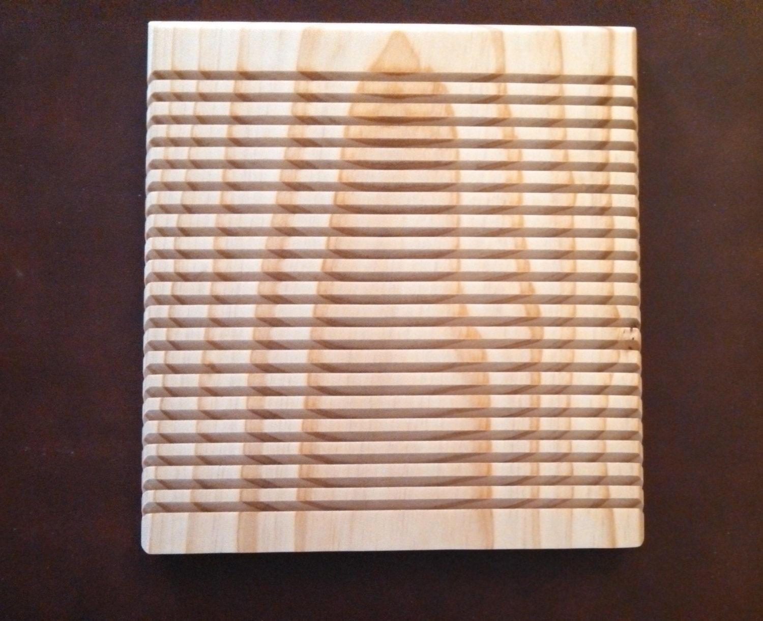 20 Slot Quilters Wall Mounted Ruler Rack