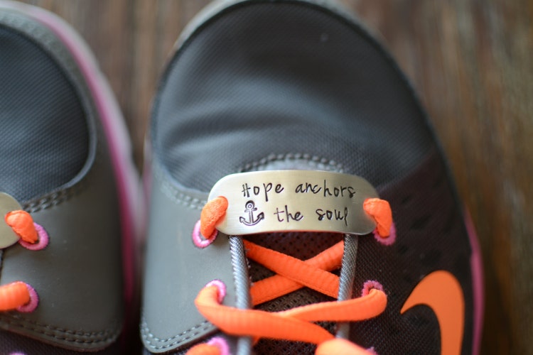 Personalized Shoe TagsHand Stamped Shoe by SweetPeasStamping