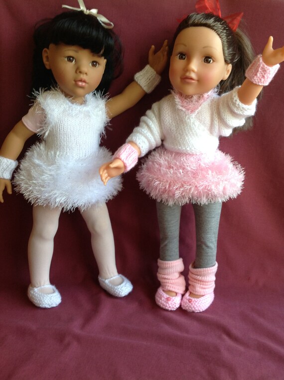 Dolls Fashion Clothes Knitting pattern. 18 doll. Gotz