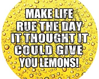 Lemon Rant 1.5 inch button