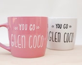 You Go Glen Coco Coffee Mug // Mean Girls Mugs // Funny Coffee Mugs for Girls // Pink Coffee Mugs // Pink Coffee Cups You Go Glen Coco Coffee Mug // Mean Girls Mugs // Funny Coffee Mugs for Girls // Pink Coffee Mugs // Pink Coffee Cups