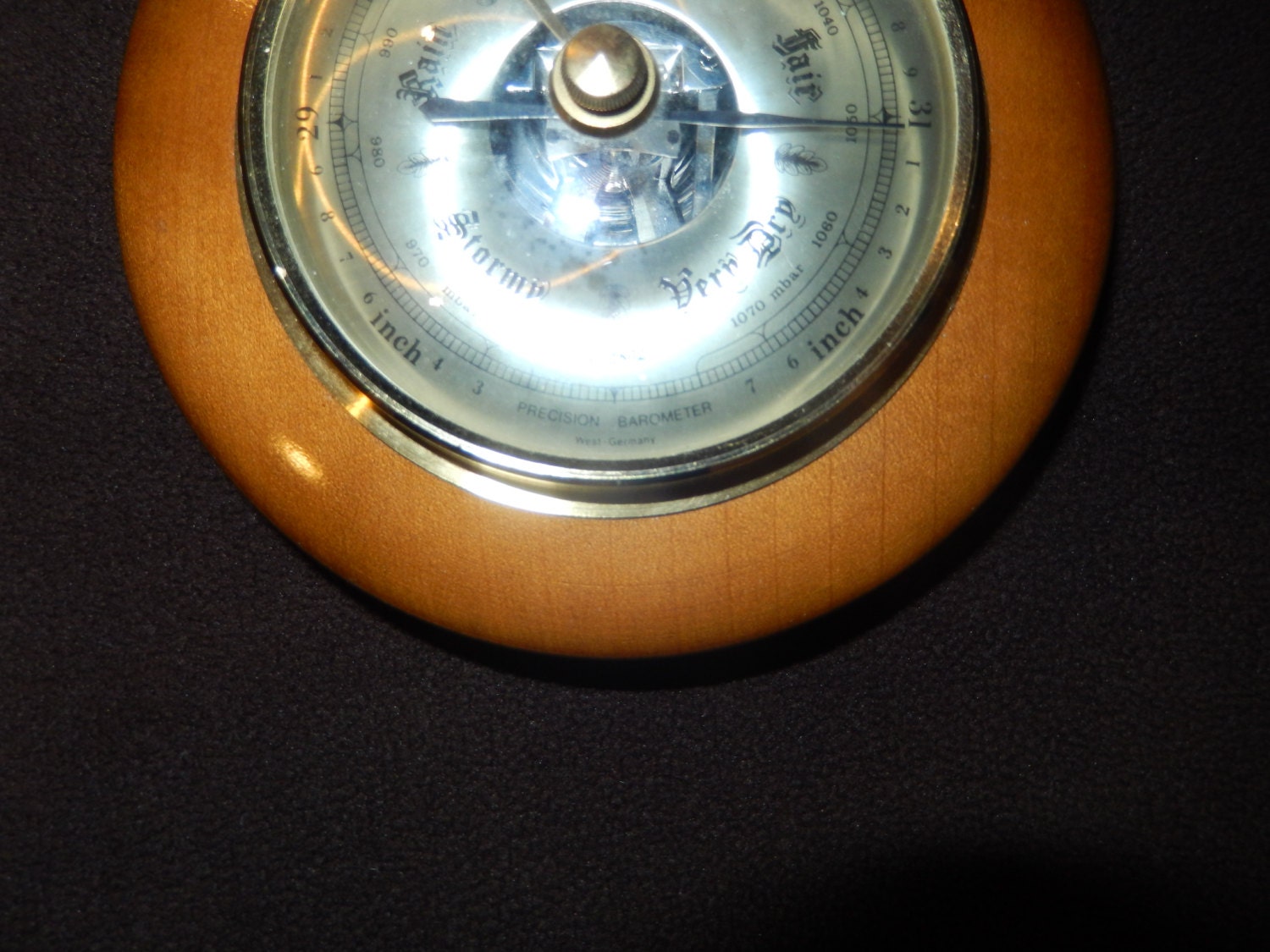 WEST GERMANY HOFFRITZ Barometer by SevenPeaksAntiques on Etsy