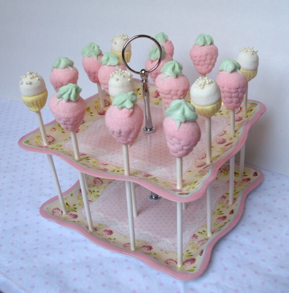 Items similar to Convertable Dessert Stand Kit. Cake pop Display, Cupcake Stand, 3 tier cake