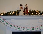 Merry Christmas Sign/Merry Christmas Banner/Christmas Sign/Christmas Garland Il_170x135