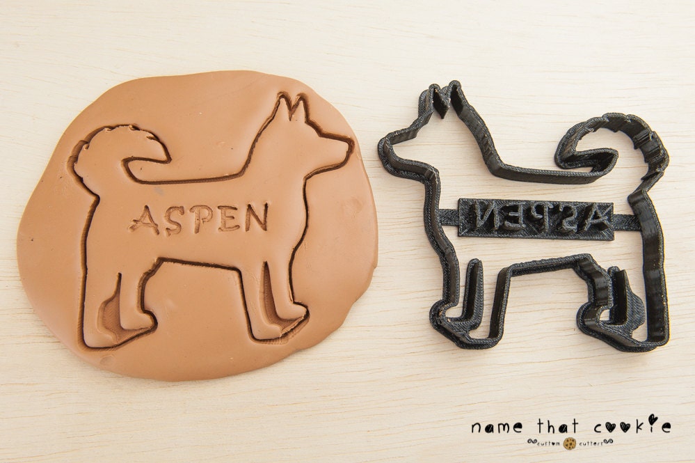 Husky Dog Cookie Cutter Siberian Husky Custom Treat