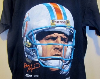 Vintage 1992 Dan Marino Miami Dolphins shirt , Adult large - il_340x270.591874149_qtmu