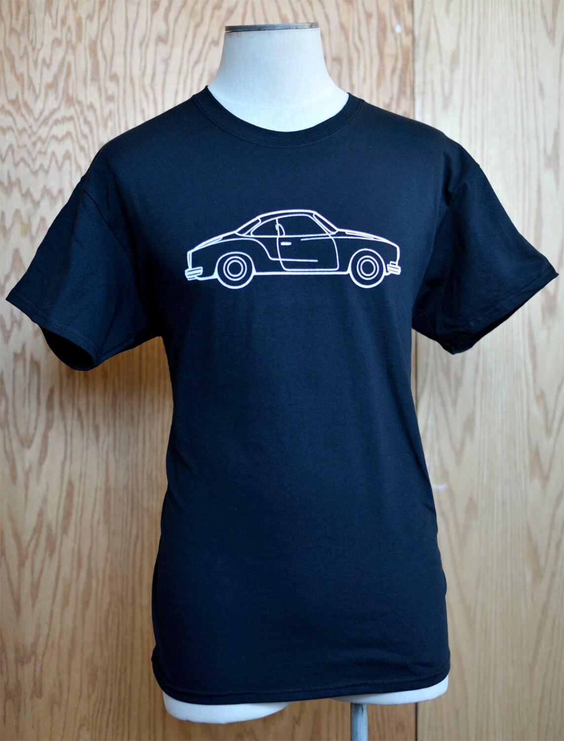 Volkswagen Karmann Ghia Logo T Shirt Classic VW Type 14