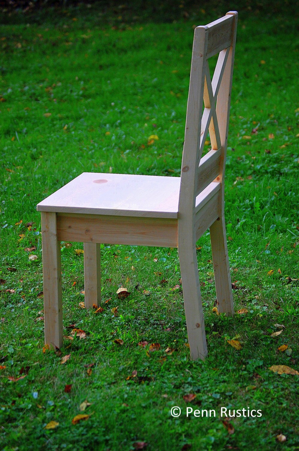 Rustic X Farmhouse Chair