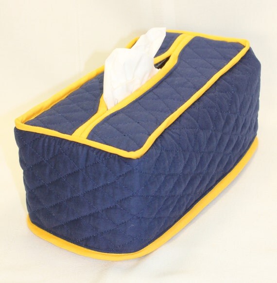 Large Tissue Box Cover 3 Sizes over 150 color by foxvalleycrafts