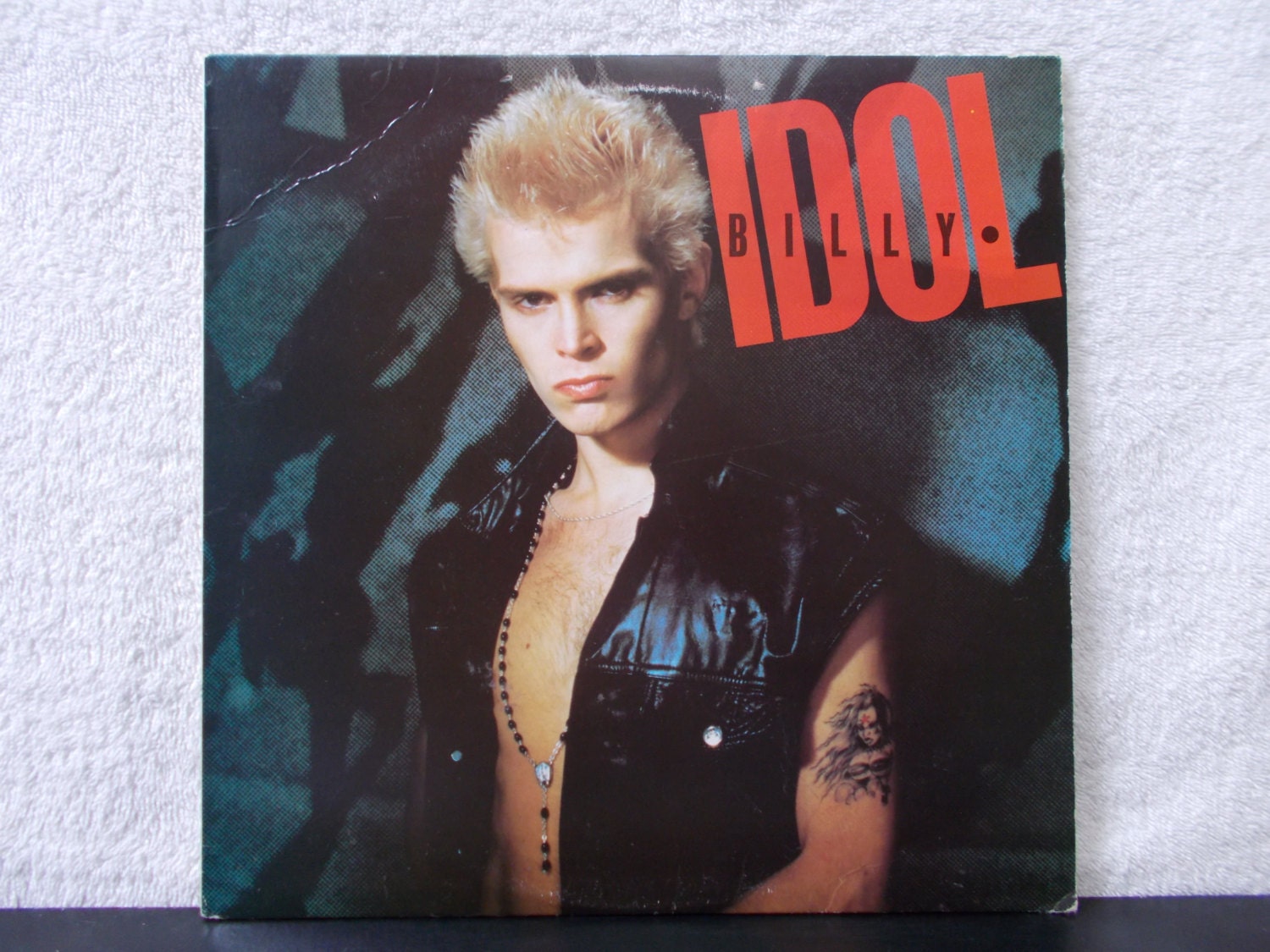 Billy Idol. 1983 USA debut vinyl record album. by AbqArtistry