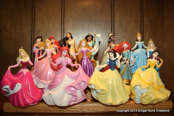 Items Similar To Disney Princess Deluxe Ornaments Your