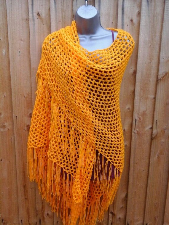 Extra large bright ladies shawl wrap