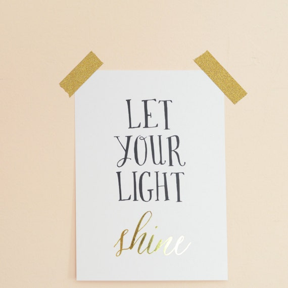 Let Your Light Shine