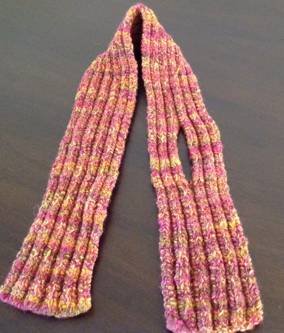 Items similar to Thread Through Variegated Scarf on Etsy