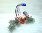 Vintage ukrainian soviet bowl, candy dish, sweets tray, sweets jar,  jewerly vase. Made in 1970s, USSR Ukraine.