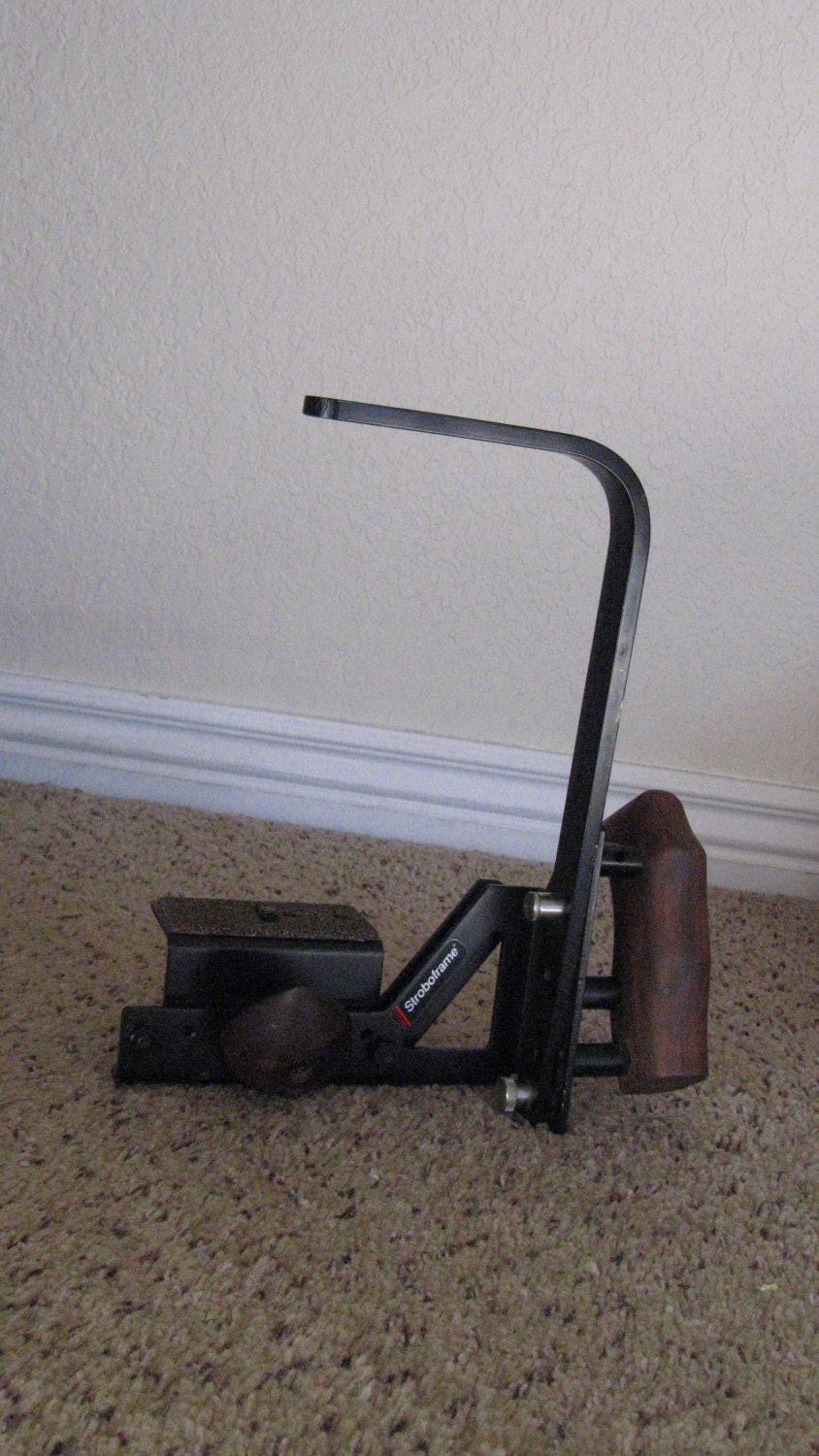 Stroboframe Camera Flip Bracket RL 2000 w /metal and wood Haute Juice