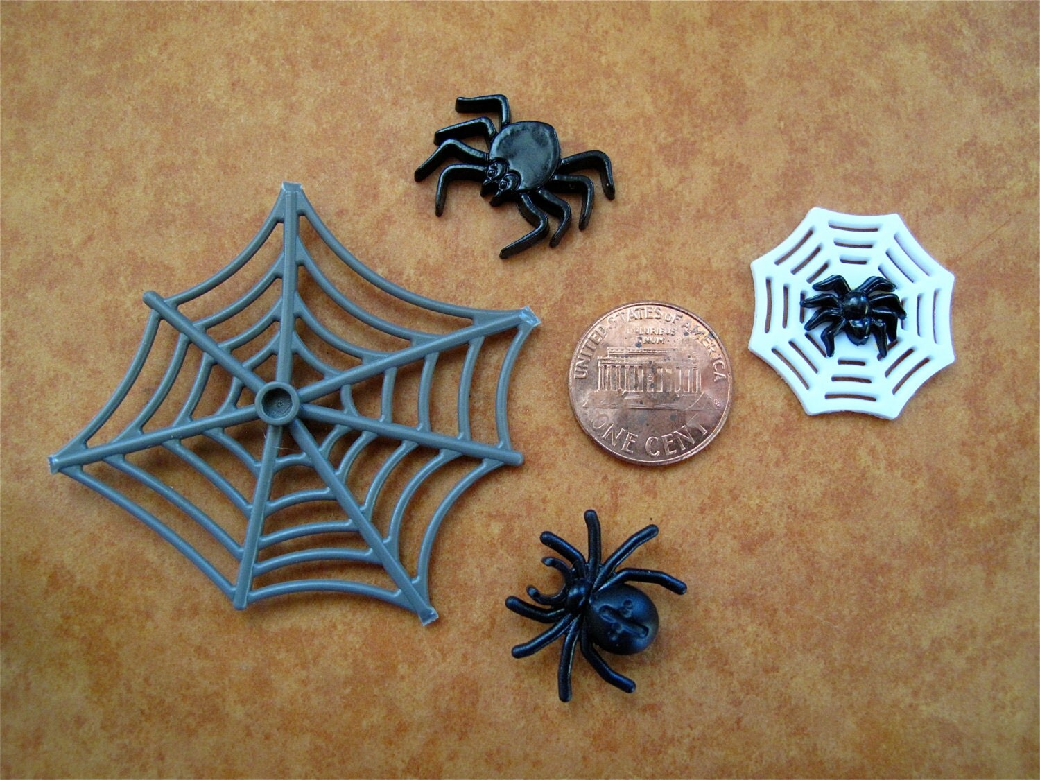 lg Halloween SPIDER WEB and Spider Silicone Flexible Mold