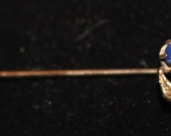 Vintage Anson Sterling Silver Lindy Star Stick Pin