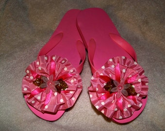 Popular items for fancy flip flops on Etsy