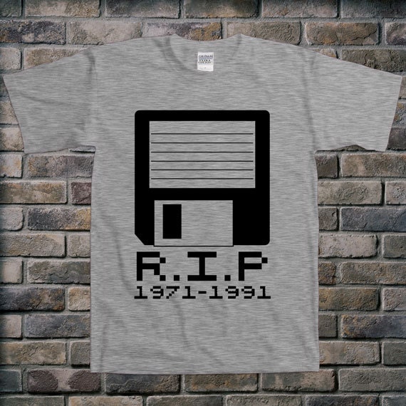 Items similar to R.I.P Floppy Disk Computer Funny Science
